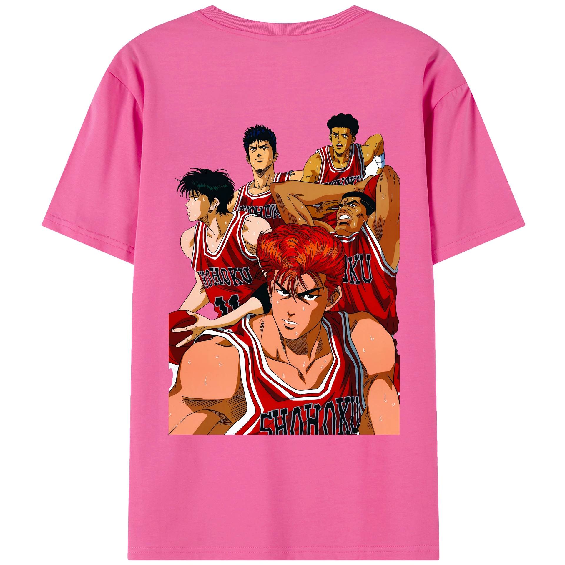 （画像用） SLAM DUNK／スラムダンク レディース半袖Tシャツ(バックプリント)